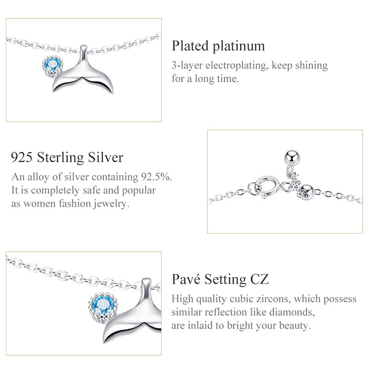 925 Sterling Silver Anklet