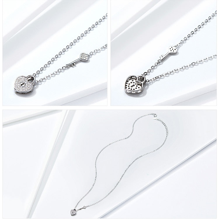 925 Sterling Silver Necklace - Beautiful and Dainty