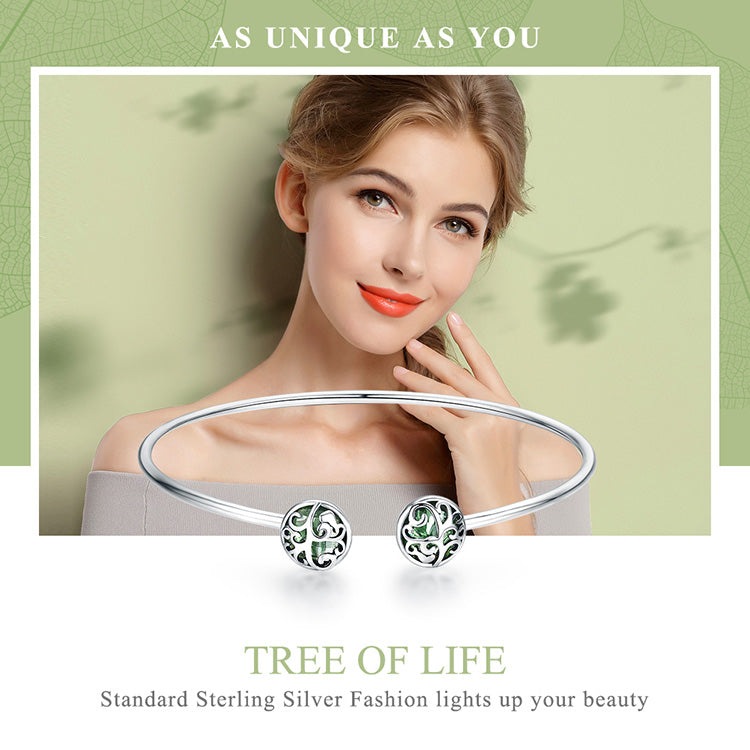 925 Sterling Silver Tree of Life Bracelet